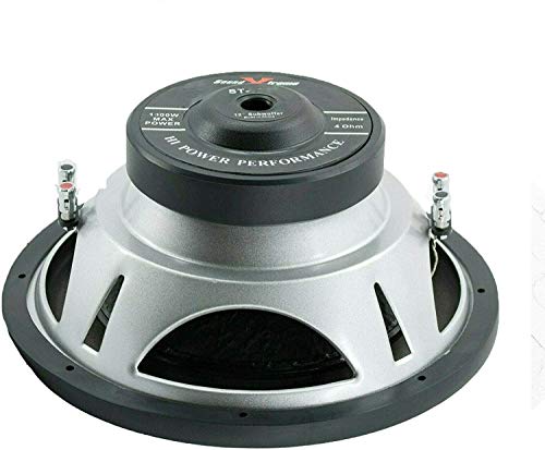 1x Soundxtreme ST-1052 10 Inch 1100 Watts Max Power Car Audio Stereo Subwoofer Dual 4 Ohm Voice Coil Configuration Competition 10 1x Soundxtreme ST-1052 10 Inch 1100 Watts Max Power Car Audio Stereo Subwoofer Dual 4 Ohm Voice Coil Configuration Competition 10